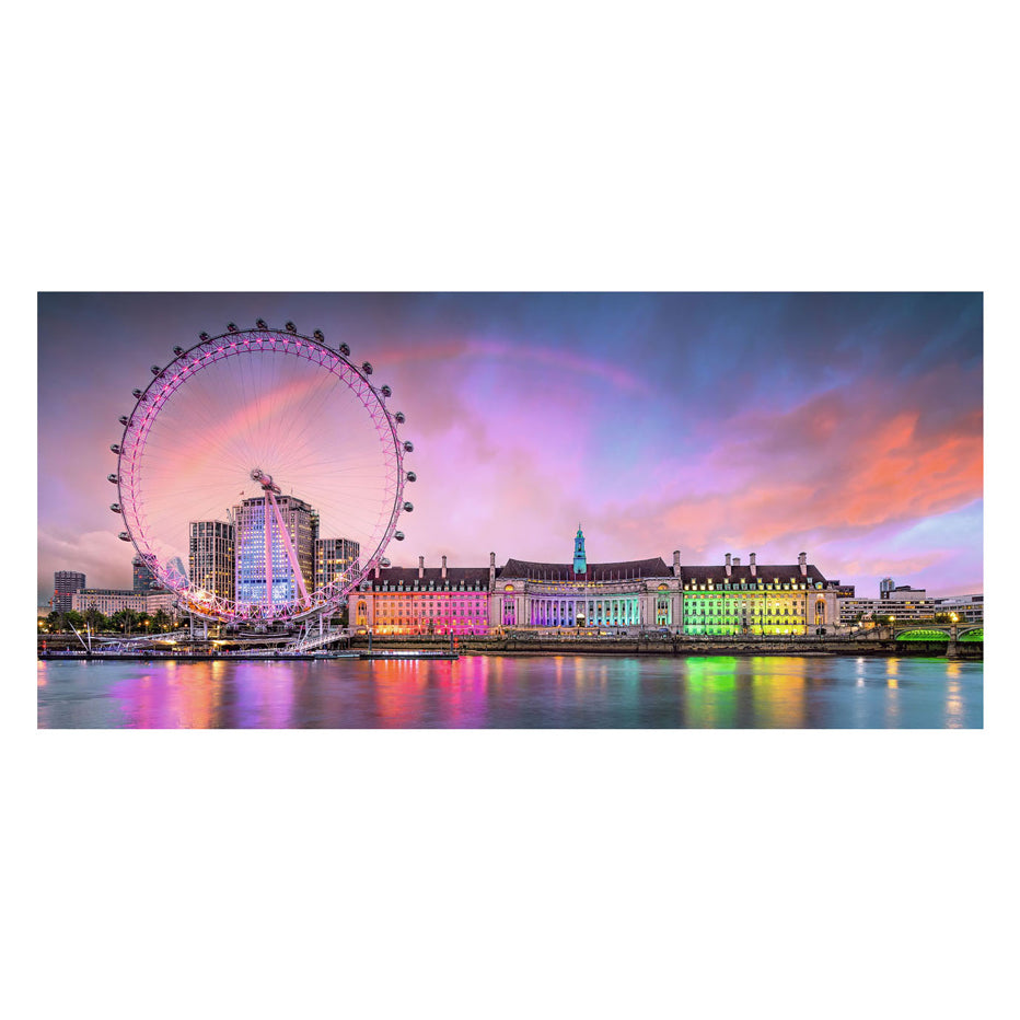 Ravensburger Jigsaw Puzzle Kunterbuntes Londres, 2000e.