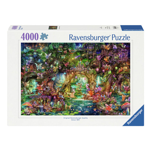 Ravensburger Jigsaw sestavljanka, ki je skrita welt der feen, 4000st.