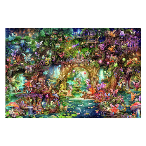 RAVENSBURGER JIGSAW puzzle che ha nascosto Welt Der Feen, 4000st.