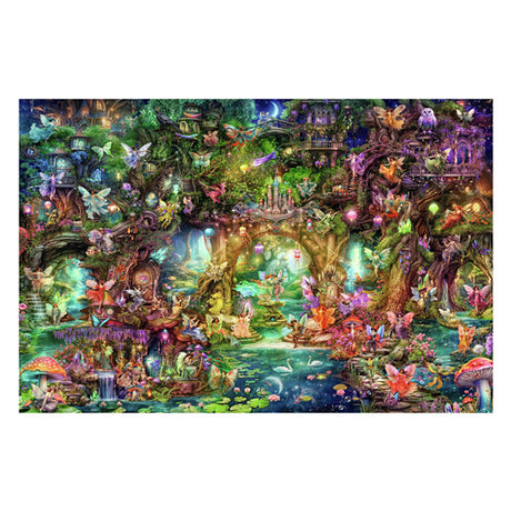 Ravensburger Puzzle Die verborgene Welt der Elfen – Puzzle – 4000 Teile