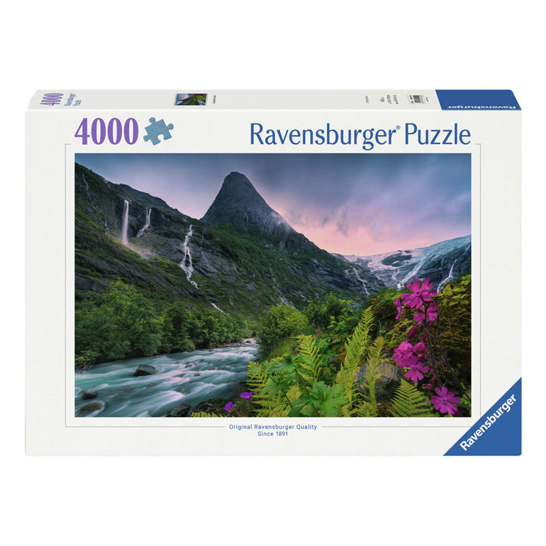 Ravensburger Jigsaw Puzzle teemberaubende Bergstimmung, 4000st.