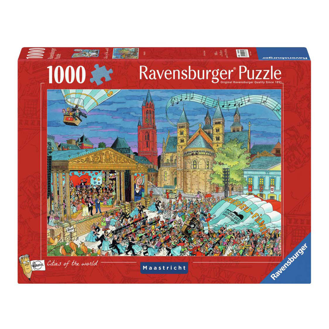 RAVENSBURGER puzzle puzzle Fleroux Maastricht, 1000st.