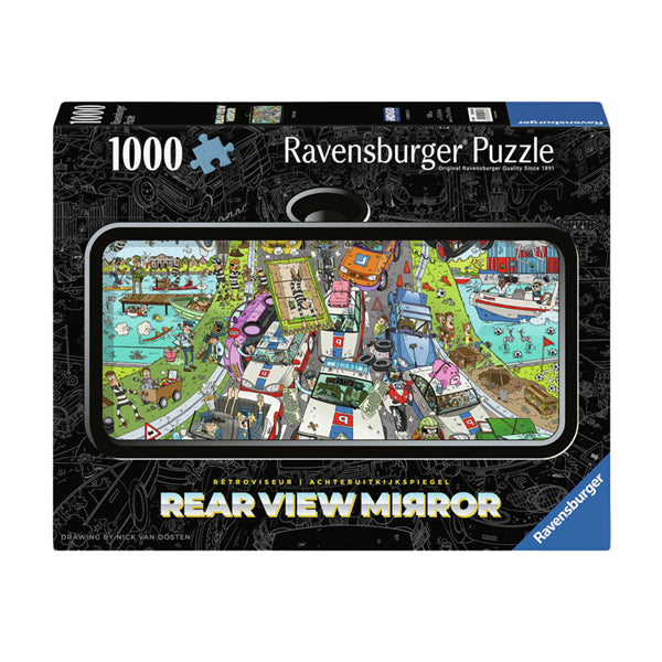 Ravensburger legpuzzel politie achtervolging, 1000st.