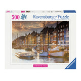 Ravensburger legpuzzel sonnenunt.in kopenhagen, 500st.