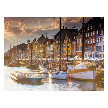 Ravensburger Puzzle sonnenunt.in Kopenhagen, 500 Teile.