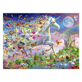 Ravensburger jigsaw puzzle XXL Fantasy Unicorn Star Line, 200st.