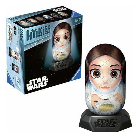 Ravensburger 3D -Puzzle Hylkies Star Wars Prinzessin Leia, 54st.