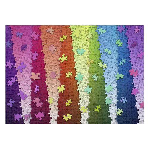 Ravensburger Jigsauw Puzzle Karten Puzzelen Faarf duerch Faarf, 1000st.