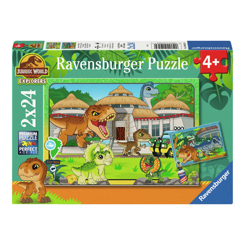 Ravensburger Jurassic World Explorers, 2x24st.