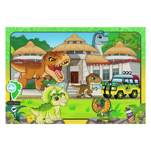 Ravensburger legpuzzel jurassic world explorers, 2x24st.