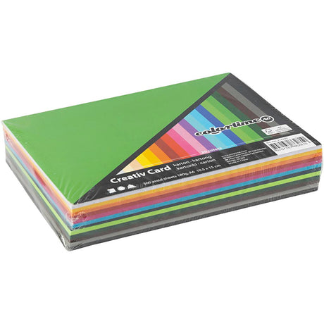 Colortime https: www.cchobby.nl coloured-cardboard-a6-sheet-105x148-mm-180-gr-diverse-colours-120-div-vellen-1-doos