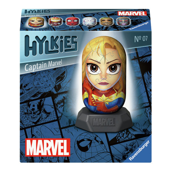 Ravensburger 3d Puzzle Hylkies Captain Marvel, 54.