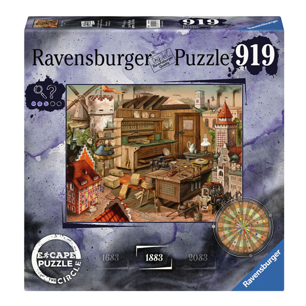 RAVENSBURGER JIGSAW Puzzle Escape the Circle Anno 1883, 919st.