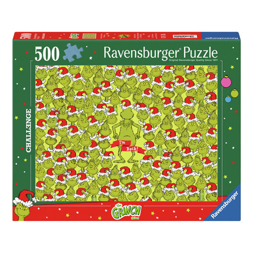 Ravensburger jigsaw puzzle Merry Grinchmas Challenge, 500st.