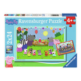 Ravensburger jigsaw puzzle Peppa Pig, 2x24st.