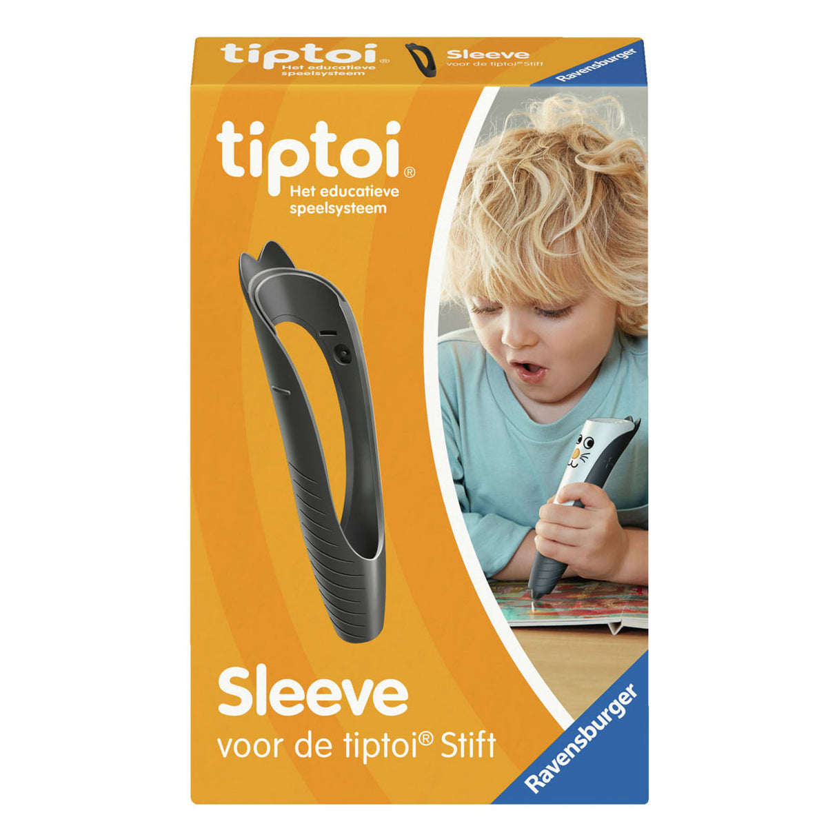 Ravensburger tiptoi sleeve zwart voor de stift