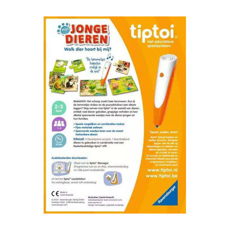 Ravensburger tiptoi meine Jungtiere - interaktives Spiel für 1-4 Jahre -