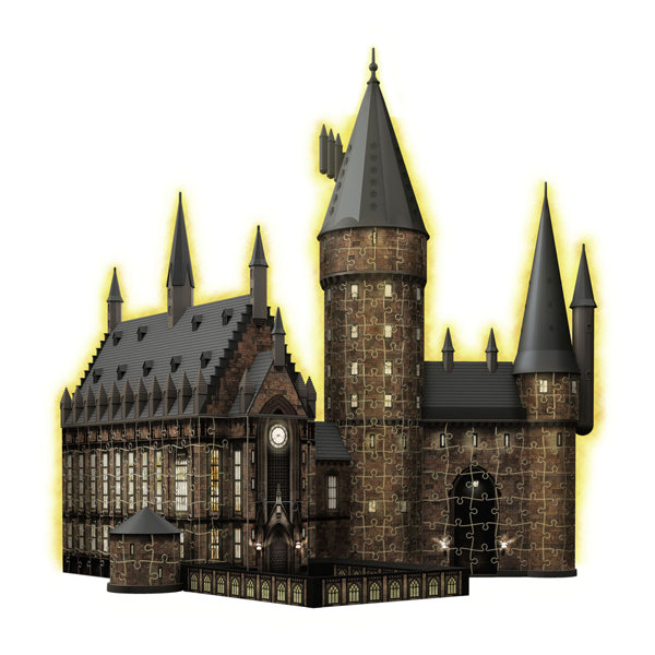 Ravensburger 3D Puzzle Harry Potter Hogwarts The Great Hall (Night Edition), 540st.