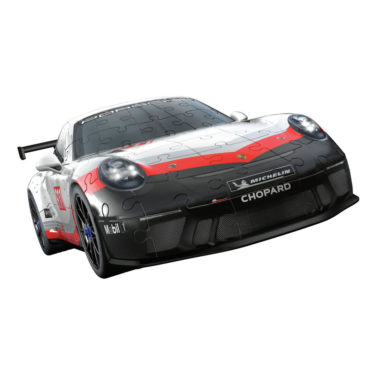 Ravensburger 3d Puzzle Porsche 911 GT3 Cup, 108st.