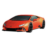 Ravensburger 3d puzzel huracan evo arancio, 108st.