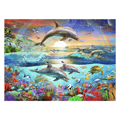 Ravensburger Puzzle Delphinparadies - Puzzle - 300 Teile