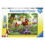 Ravensburger Jigsaw Puzzle xxl Wildpferde am Fluss, 300st.