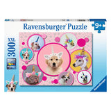 Ravensburger Jigsaw Puzzle xxl süße Einhornhunde, 300st.