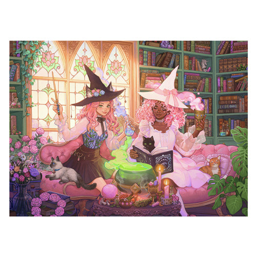 Ravensburger jigsaw puzzle XXL Enchanting Library, 200st.