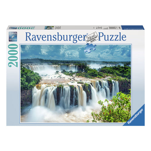 Ravensburger legpuzzel watervallen van iguazu, brazilie, 2000st.