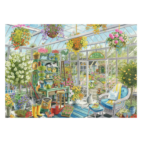 Ravensburger Jigsaw Puzzle Flowering Garden Greenhouse, 300st.