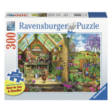 Ravensburger jigsaw puzzle in the garden house, 300st.