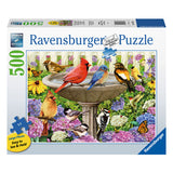 Ravensburger jigsaw puzzle at the bird bath, 500st.