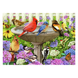 Ravensburger jigsaw puzzle at the bird bath, 500st.