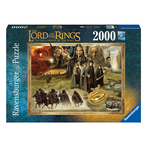 Ravensburger jigsaw puzzle Lord of the Rings Fellowship of the Ring, 2000st.