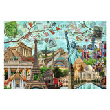 Ravensburger legpuzzel city collage, 5000st.