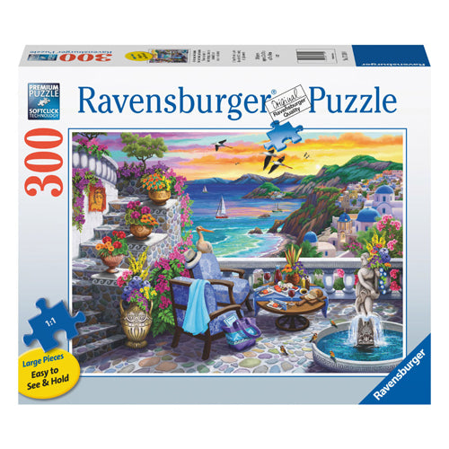 Ravensburger Jigsaw Puzzle Santorini Sunset, 300st.