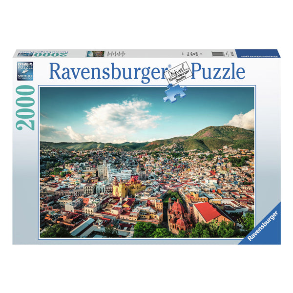 Ravensburger Jigsaw Puzzle Colonial City of Guanajuato i Mexiko, 2000.