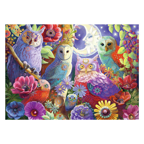 Ravensburger Jigsaw Puzzle Piękne nocne sowy, 300st.