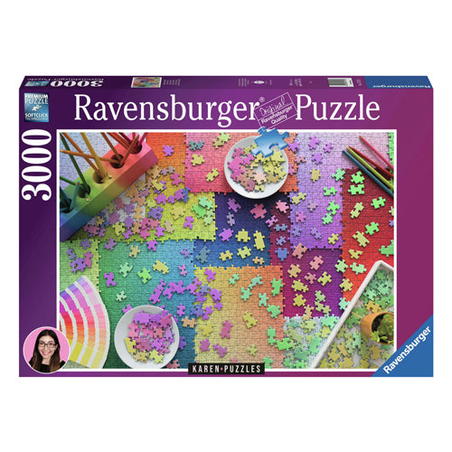 Ravensburger jigsaw puzzle Karen puzzles on puzzles, 3000st.