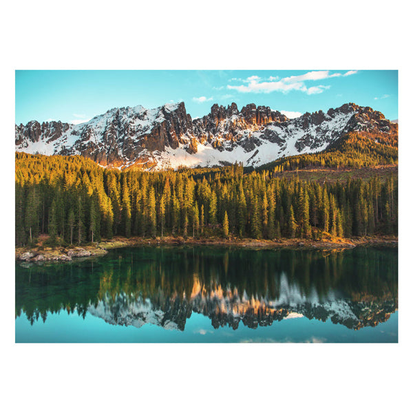 Ravensburger jigsaw puzzle Italian Landscapes Lago di Carezza, 1000st.