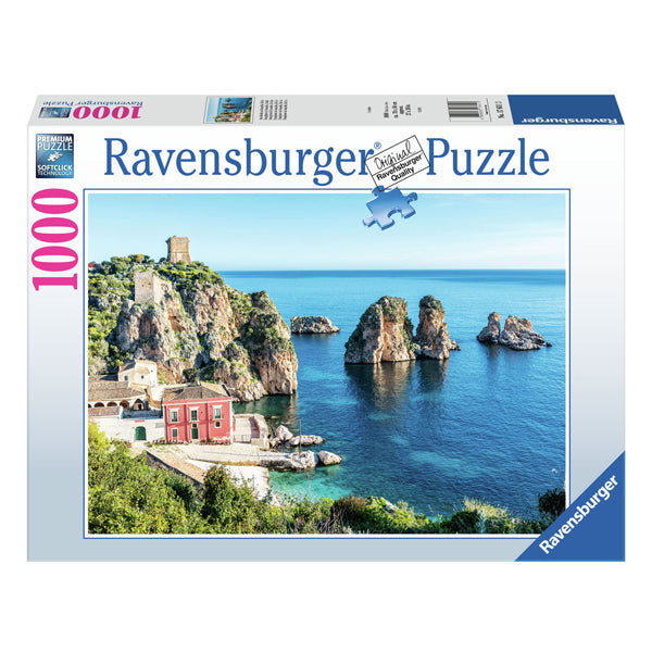 Ravensburger jigsaw puzzle Italian Landscapes Sicily 2, 1000st.