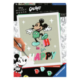 Ravensburger Creart Painting bei Nummer - H ist für Happy Mickey Mouse