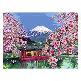 Ravensburger Kreart Gemälde bei Nummer - Japanische Kirschblüte