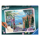 Ravensburger Creart Painting by Number Mediterranean Landscape