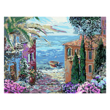 Ravensburger Creart Painting by Number Mediterranean Landscape