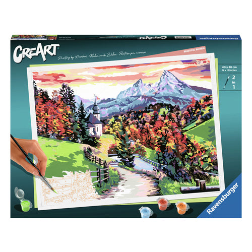 Ravensburger Creart Maleri med Number Beautiful Bavaria