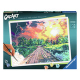 Ravensburger Kreart Gemälde bei Nummer - Magisches Licht