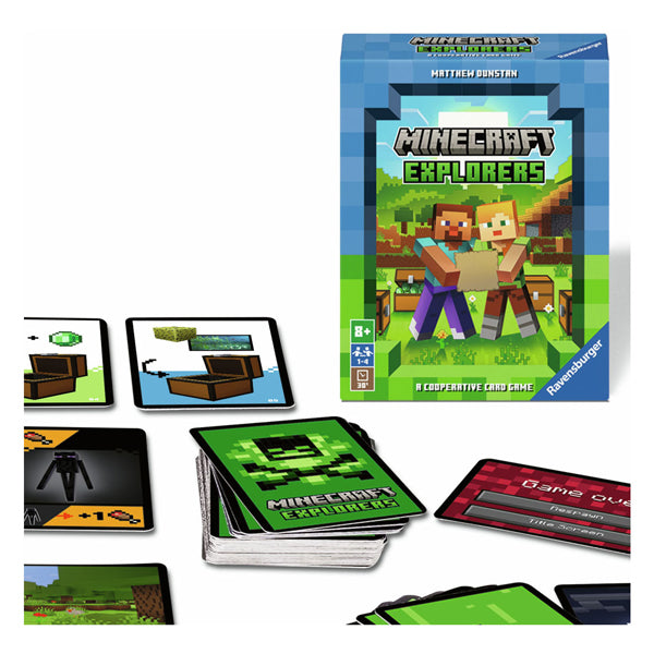 Ravensburger Minecraft Explorers Kaart Spill