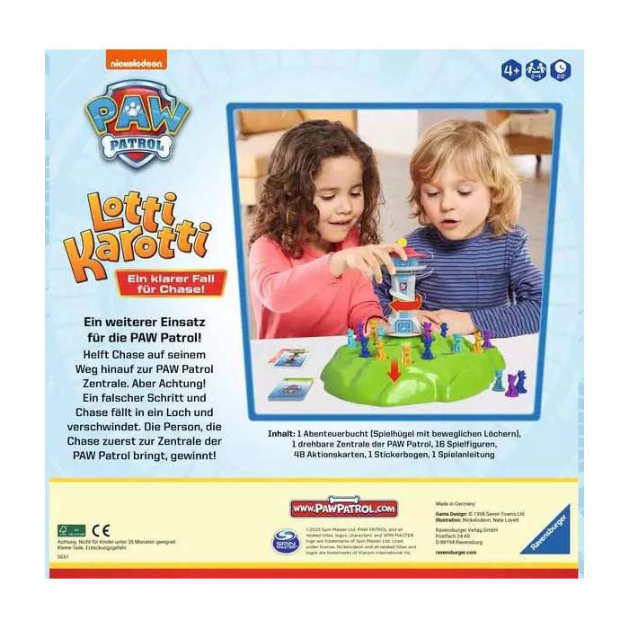 Ravensburger Paw Patrol Bunny Hop Bord Spiel