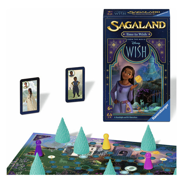 Disney Wish Wish Sagaland Pocket Board Game